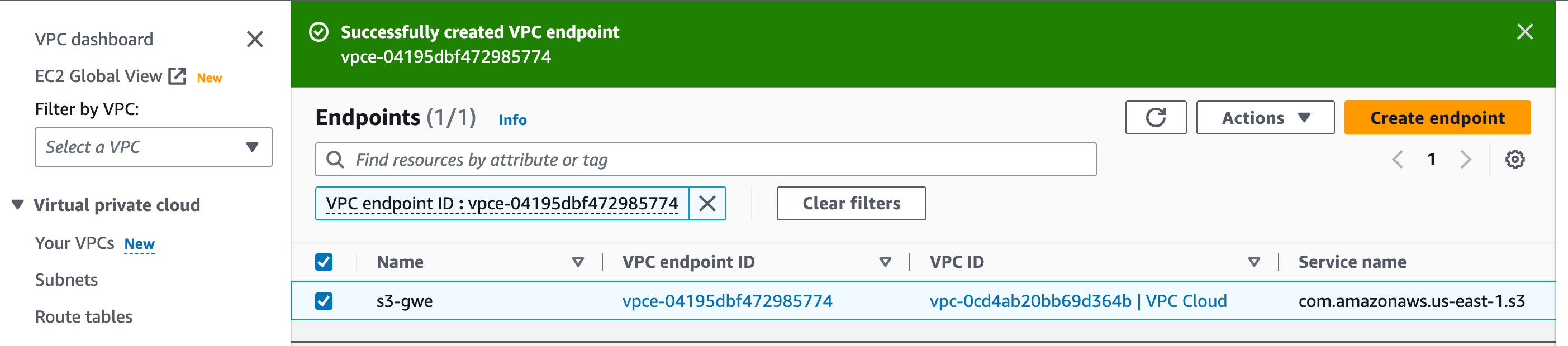 endpoint